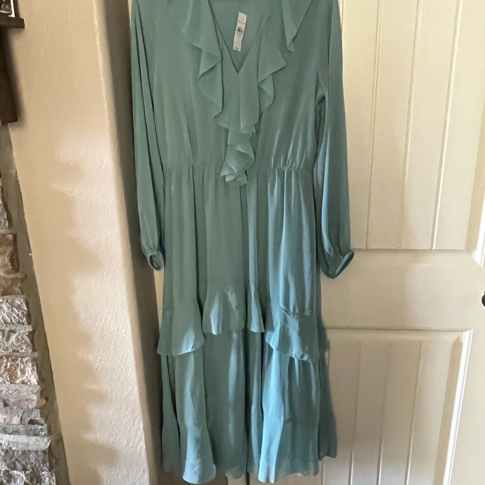 Ann Taylor Soft Blue Dress - Picture 2 of 5